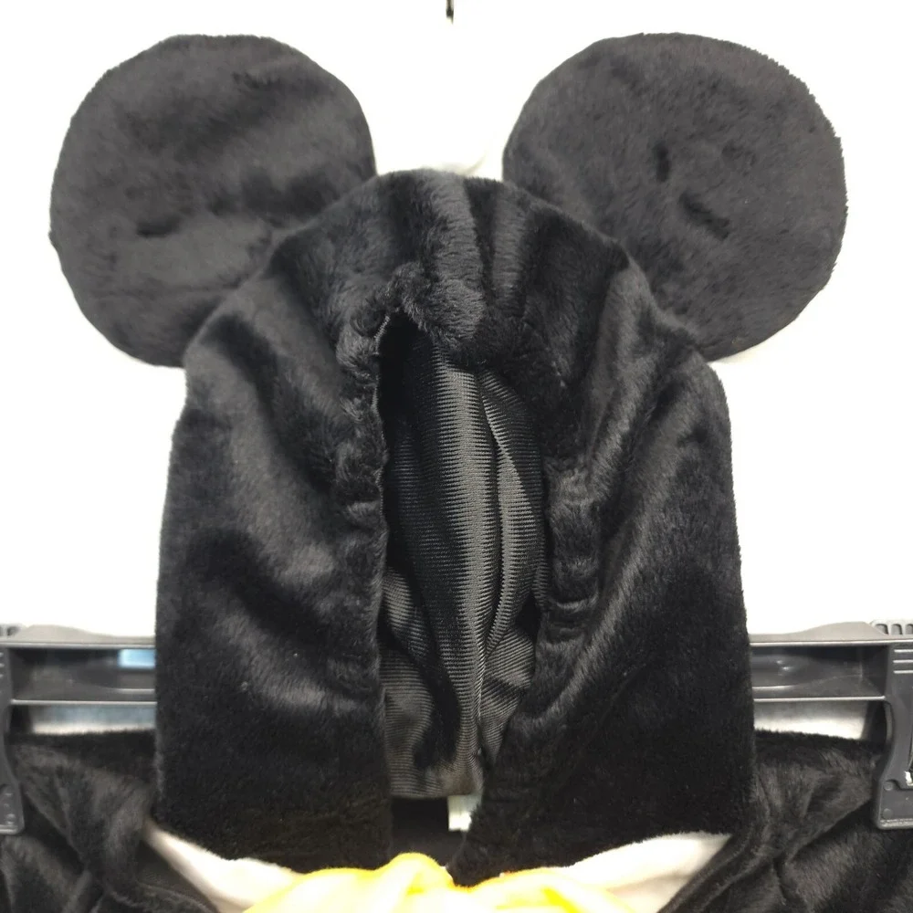 Disney Toys R Us Tuxedo Style Mickey Mouse Costume One Piece Hooded Baby 3-6M